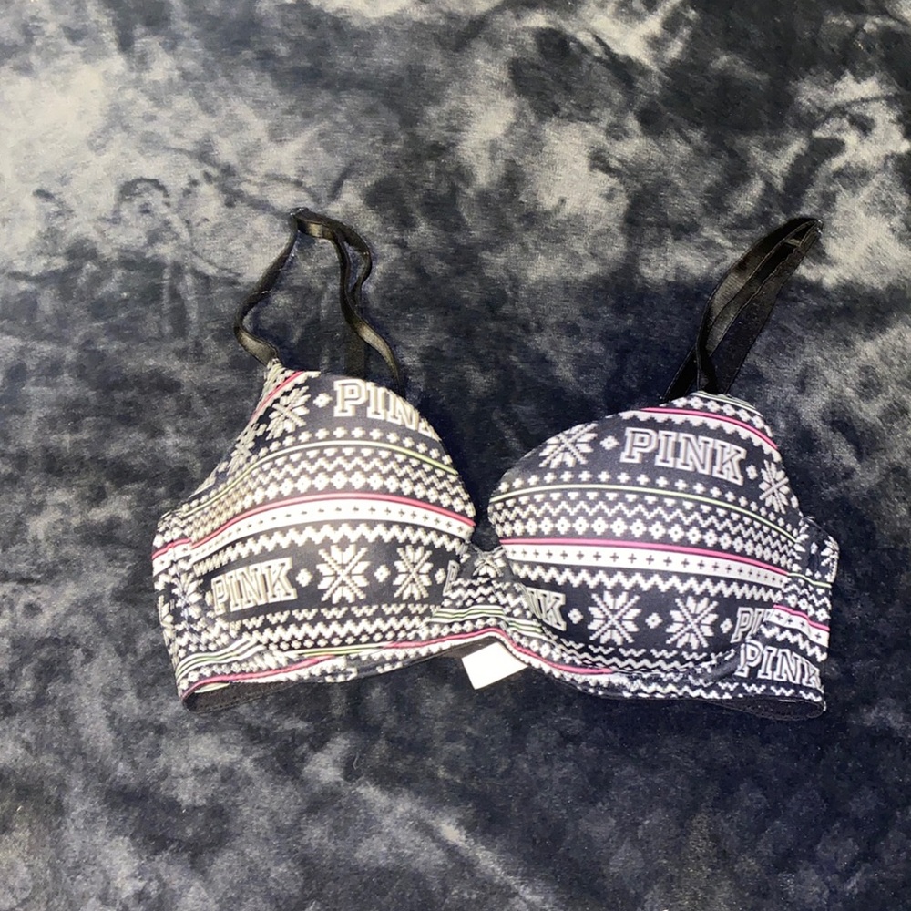 Pink Victoria secret bra